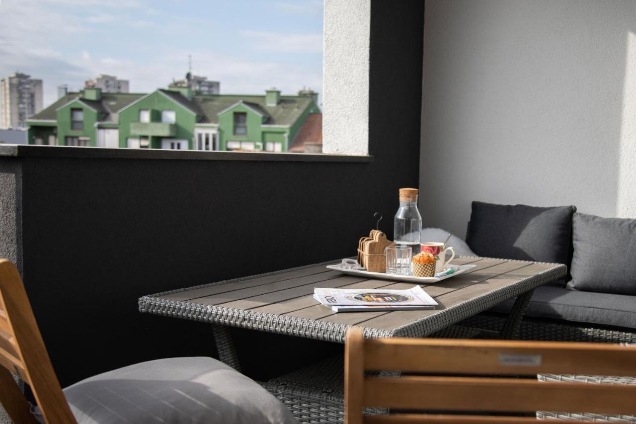 Design 2Bdr Apartment With Balcony- Free Parking Zagreb Exterior photo